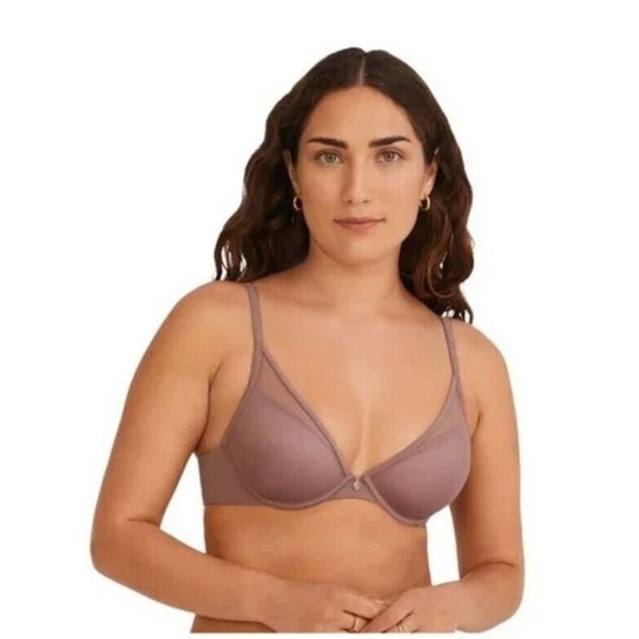 ThirdLove 24/7 Classic Contour Plunge Bra Size 32D‎ - Picture 1 of 9